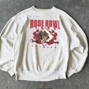 1998 Rose Washington State Rose Bowl Unisex Sweatshirt Retro Ash